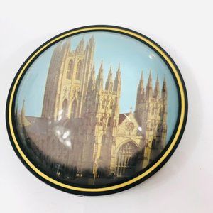 Canterbury Glass Paperweight Convex Bubble
